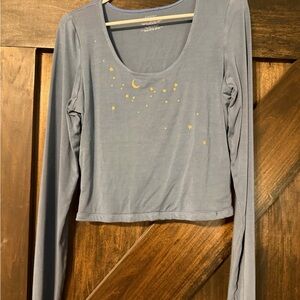 Purusha People crystal constellation thumb hole top